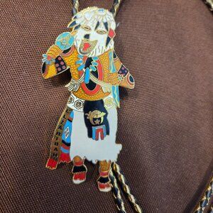 El Zaribah Shriners Bolo Tie 1990 George Deitrich Potentate